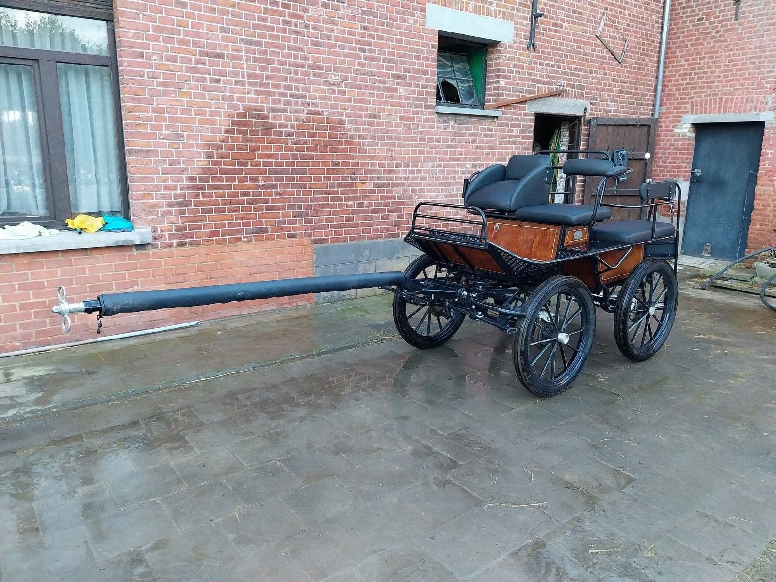 Marathon loisir GLINCOWSKY, Dieren en Toebehoren, Zo goed als nieuw, Marathonwagen, Paard of Pony