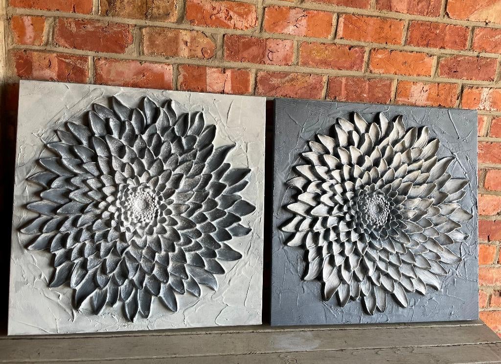 2 decoratieve kaders, Huis en Inrichting, Ophalen, Zo goed als nieuw