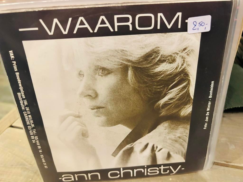 Ann Christy : Waarom, Cd's en Dvd's, Vinyl Singles, Ophalen of Verzenden, Zo goed als nieuw
