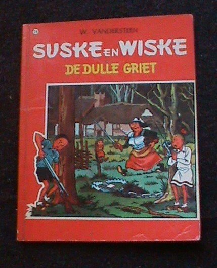 Suske en Wiske De dulle griet 1e Geplastificeerde druk 1968, Boeken, Eén stripboek, Ophalen of Verzenden, Gelezen