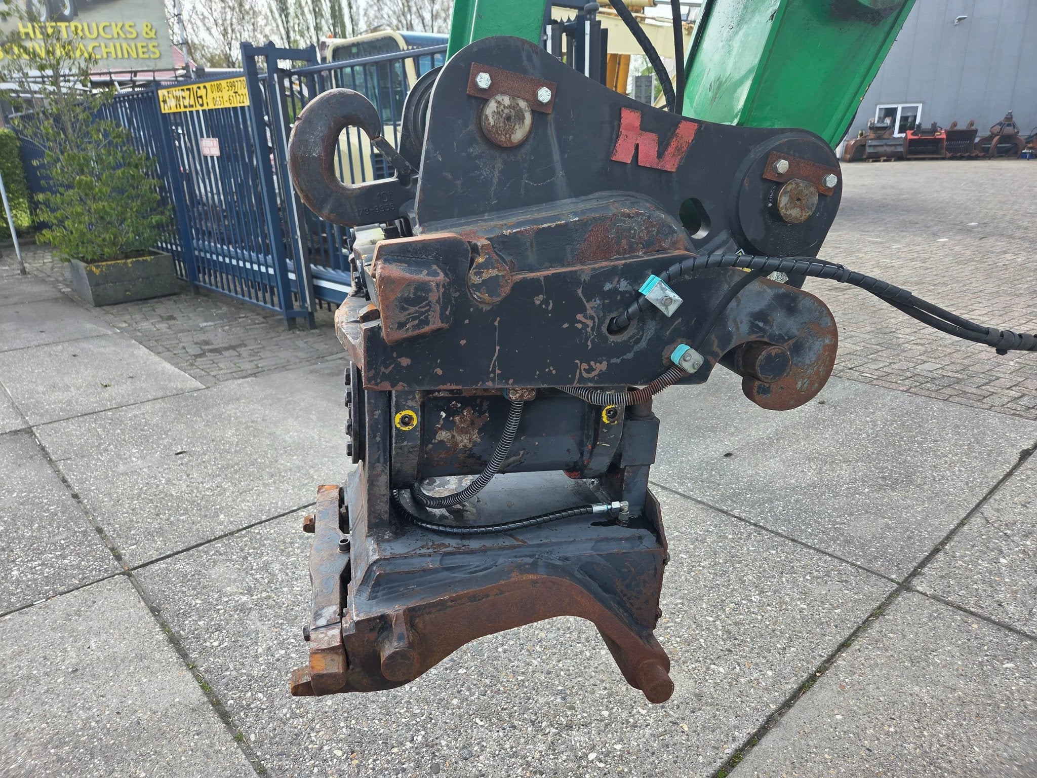 Beco hydraulisch kantelstuk CW30/40