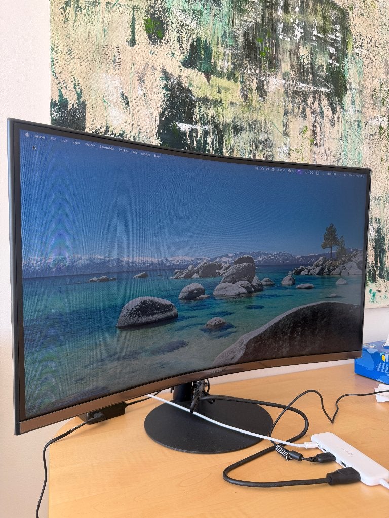 Samsung 27" gebogen monitor S27C390EAU | Full HD | 75Hz, Computers en Software, Monitoren, Zo goed als nieuw, 61 t/m 100 Hz, DisplayPort