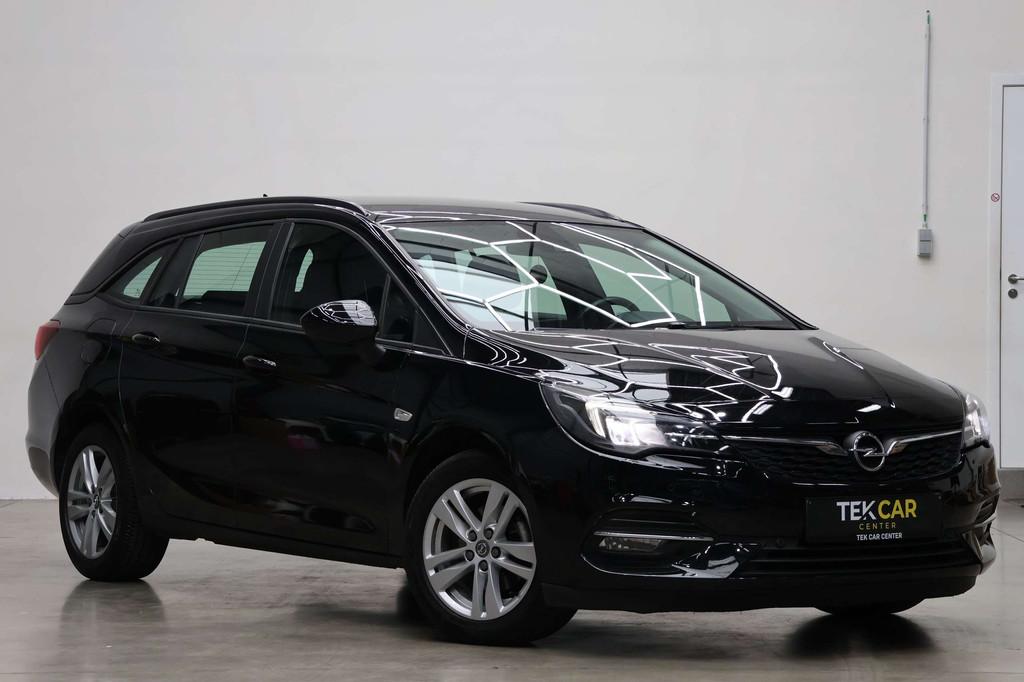 Opel Astra Sports Tourer 1.5D Automaat 12M Garantie, Auto's, 122 pk, Gebruikt, Zwart, 5 deurs