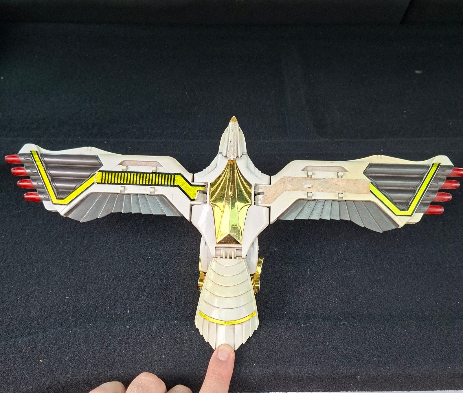 Falconzord power rangers. Bandai 1995. 

Signes d'usure, voi, Verzamelen, Speelgoed, Ophalen of Verzenden