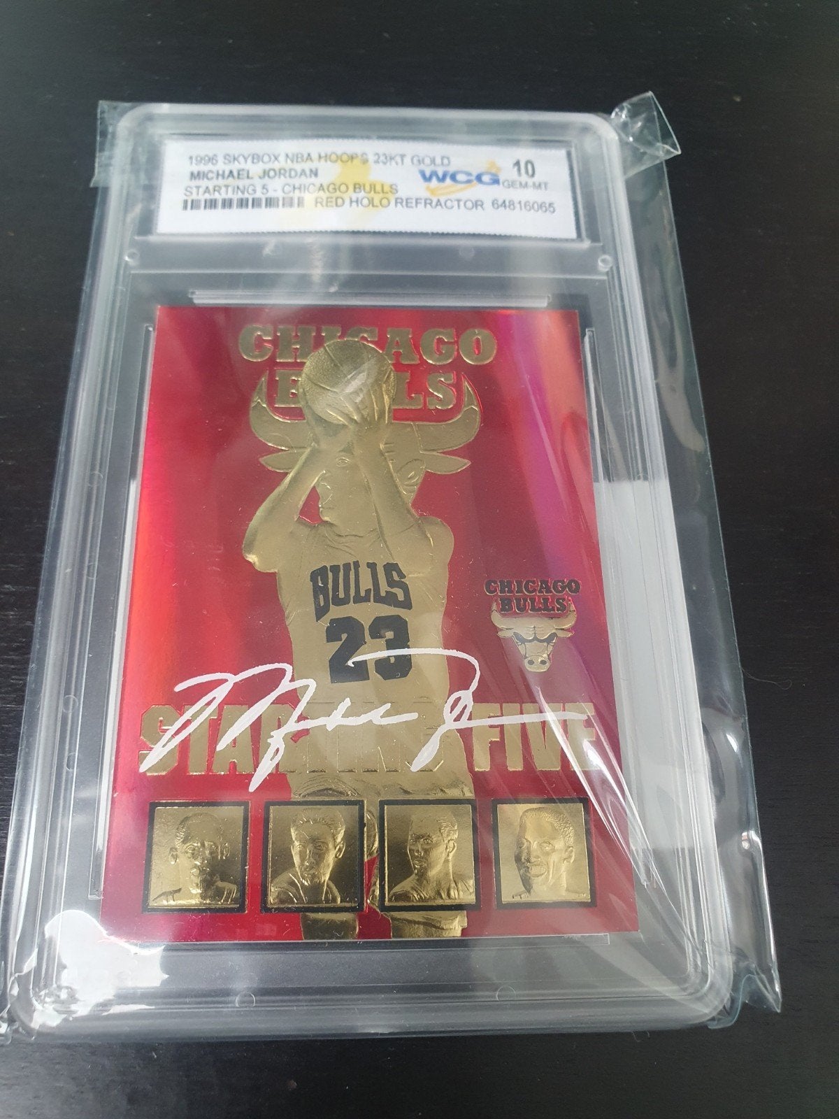 Michael Jordan, 10e au classement Skybox NBA Hoops 1996, Enlèvement ou Envoi, Neuf, Image