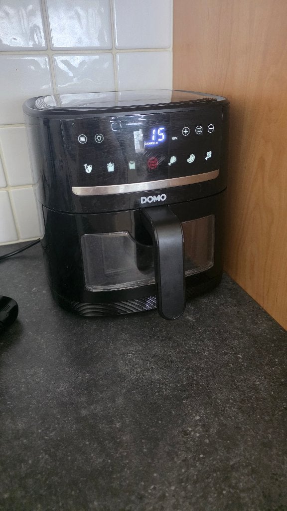 Domo airfryer en tosti apparaat, Elektronische apparatuur, Ophalen, Airfryer, 1000 t/m 1499 gram