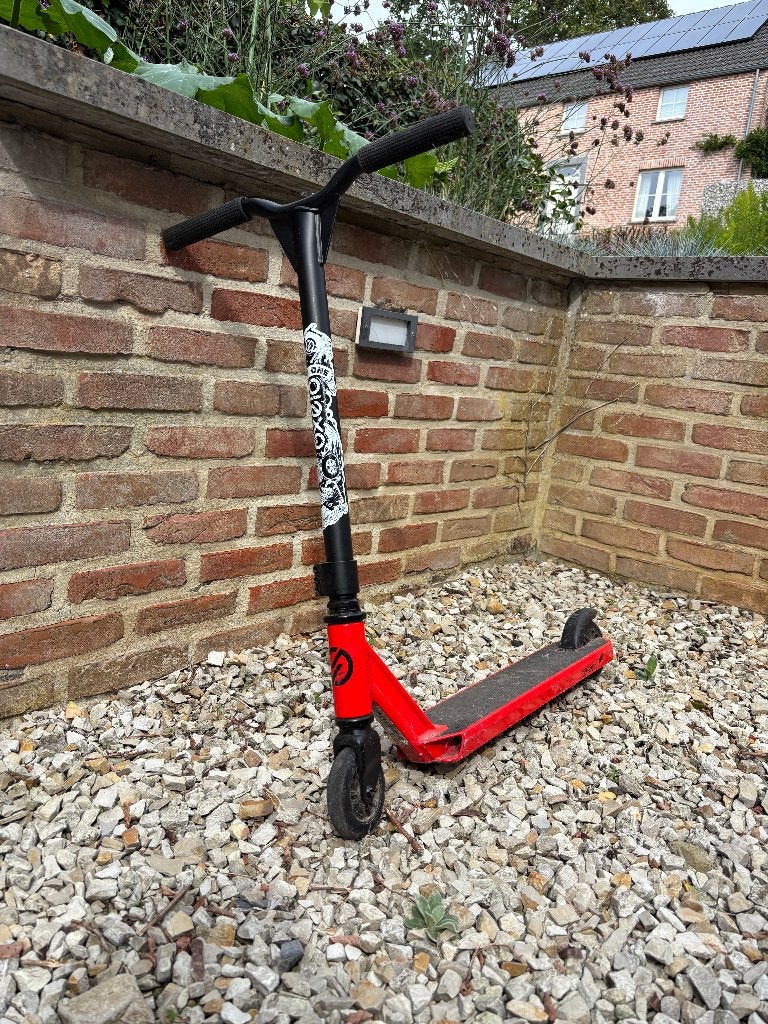 Trottinette freestyle Oxelo rouge/noire, Enlèvement, Utilisé, Step simple, Oxelo Decathlon