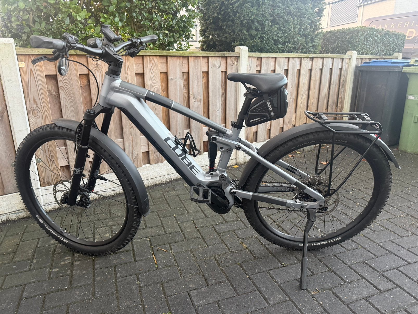 Cube hybride stereo race, Fietsen en Brommers, Ophalen, Zo goed als nieuw, 50 km per accu of meer, Cube