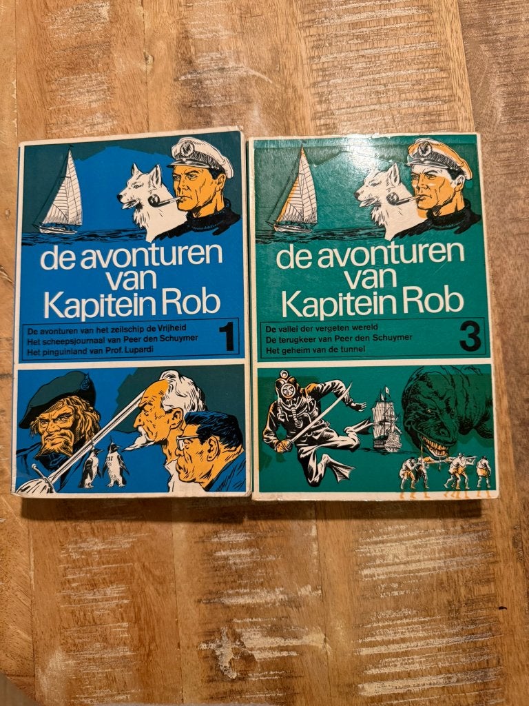 De avonturen van Kapitein Rob 1 & 3, Plusieurs BD, Enlèvement ou Envoi, Utilisé