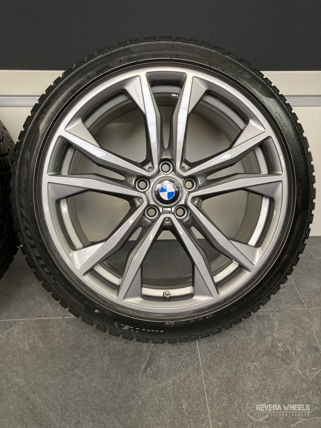 19” originele BMW X1 F48 / X2 F39 velgen + winterbanden 715M, 19 inch, Gebruikt, -, -