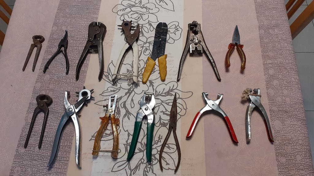 Emporte piece-Fer à souder-compas-pinces-Brocante, Ophalen, Gebruikt