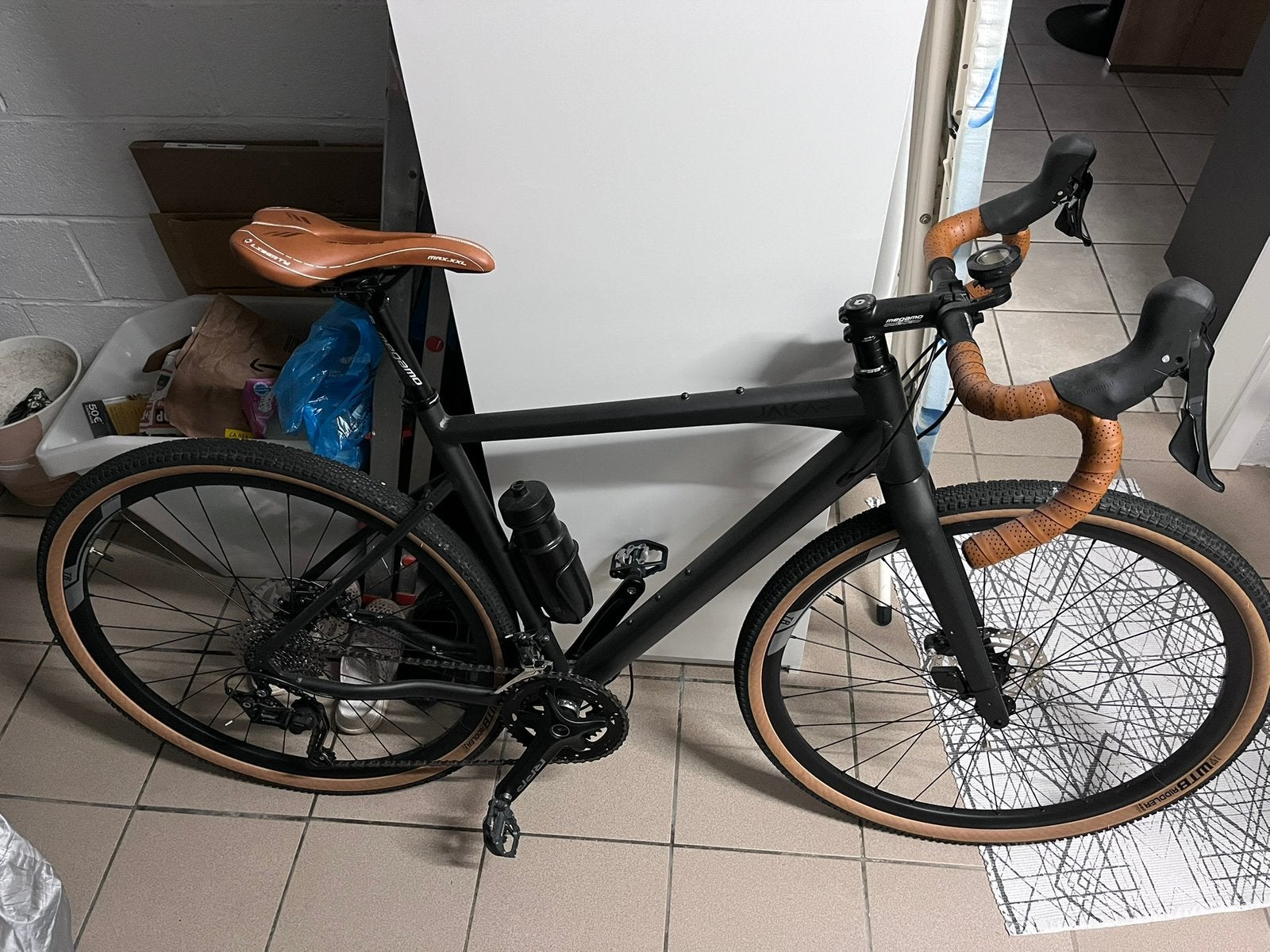MEGAMO Jakar 30 GRX 2023 Gravel Bike Black M, Vélos & Vélomoteurs, Enlèvement, Comme neuf
