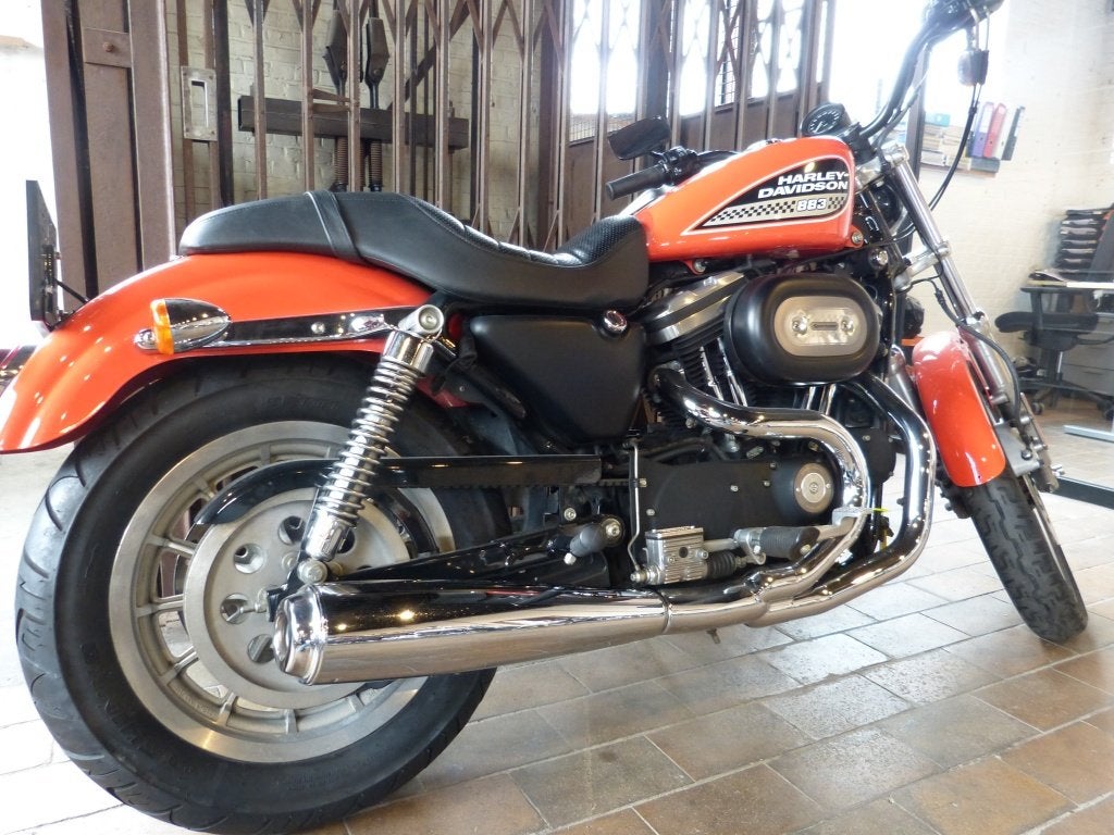 Harley-Davidson Sportster XL883R Roadster, Motos, Motos | Harley-Davidson, Plus de 35 kW, Info@freedom-machines.be, Autre, 883 cm³