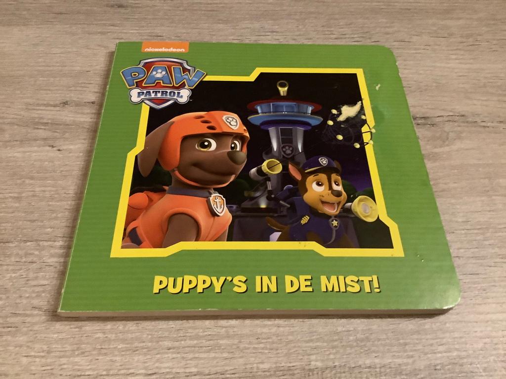 Paw Patrol voorleesboek: Puppy's in de mist (2017), Gelezen, Non-fictie, Spinmaster, Jongen of Meisje