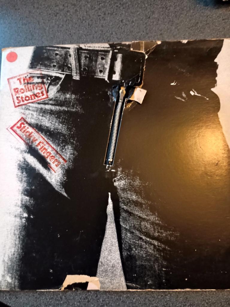 LP / Vinyl - The Rolling Stones - Sticky Fingers, Ophalen of Verzenden, Gebruikt, 12 inch, Rock-'n-Roll
