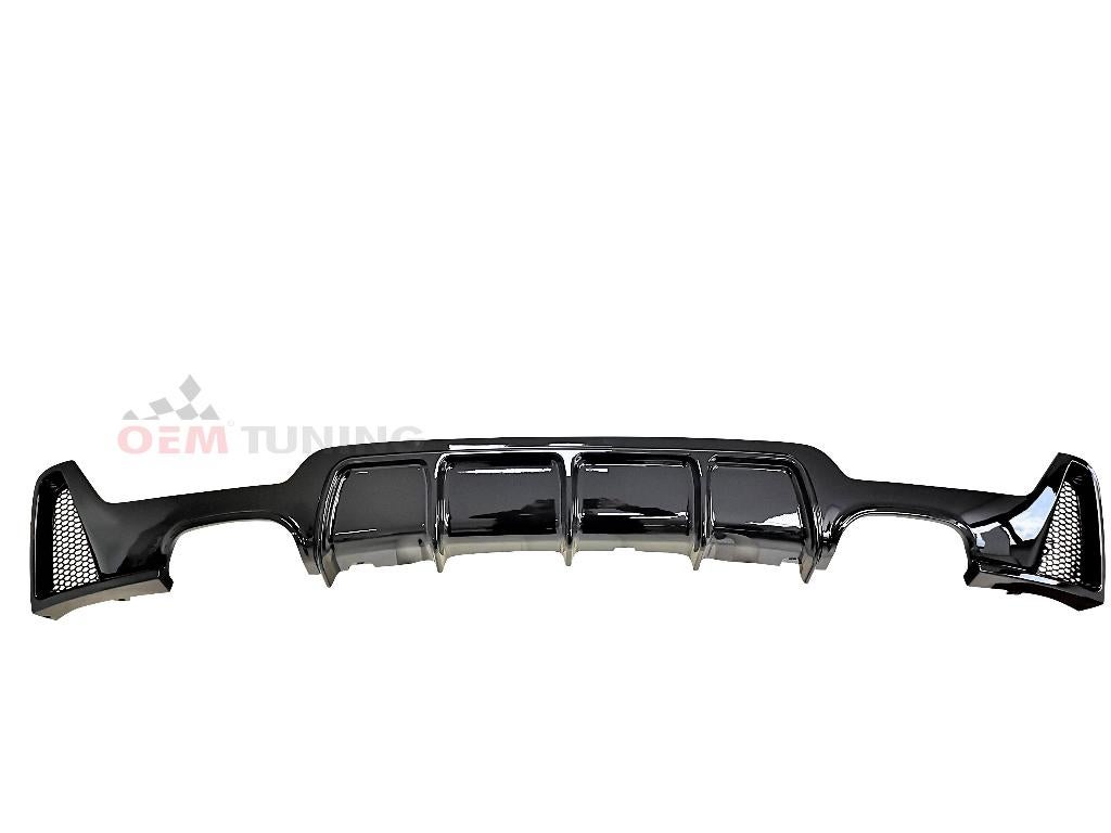M‑Performance Style Diffuser 00-00 F32/F33/F36 Glossy Black, Auto-onderdelen, Nieuw, Ophalen of Verzenden, Achter, Bumper