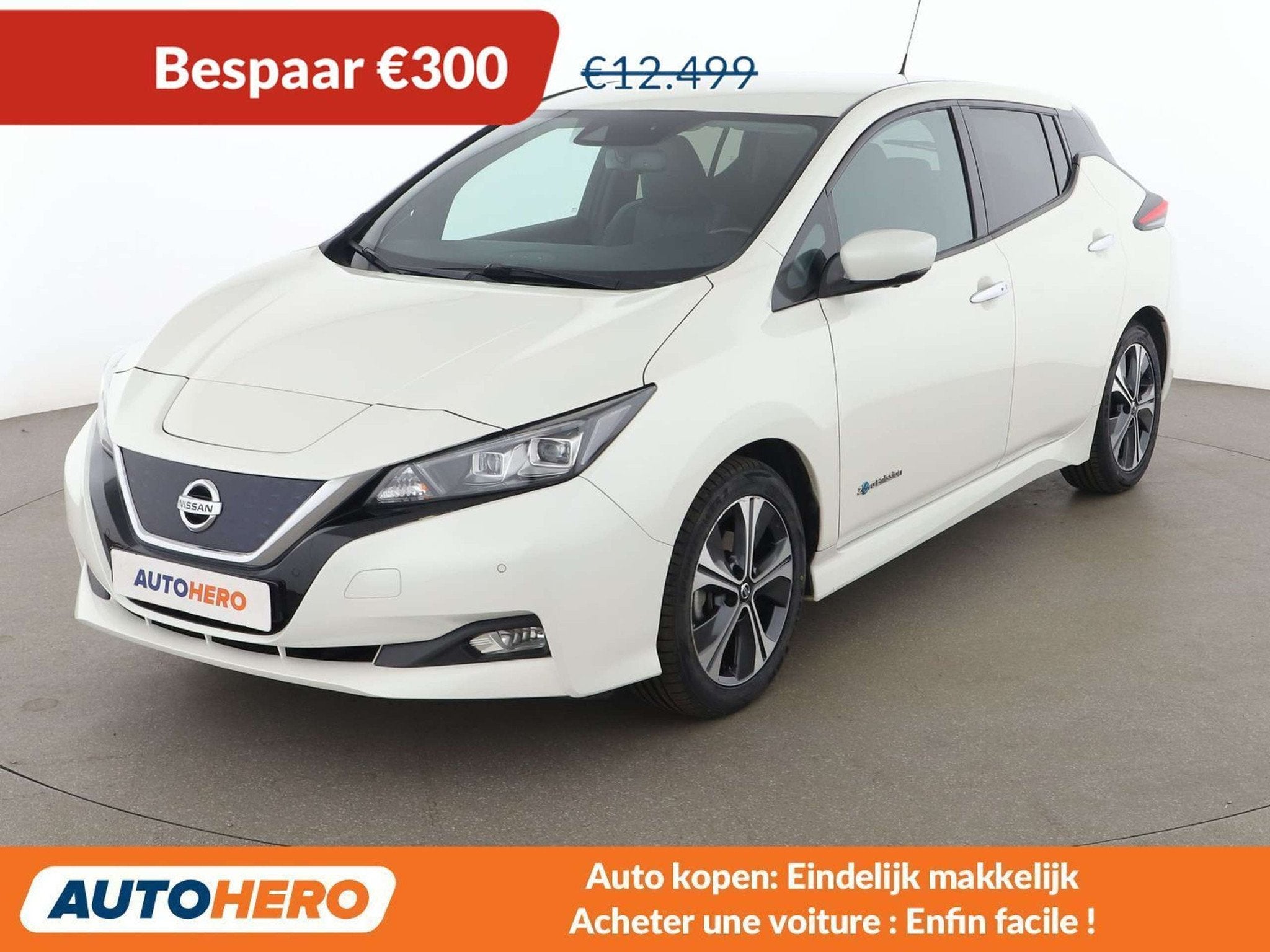Nissan Leaf electric drive 110 kW Tekna (automatique), Autos, Achat, 110 kW, Détection des panneaux routiers, Noir