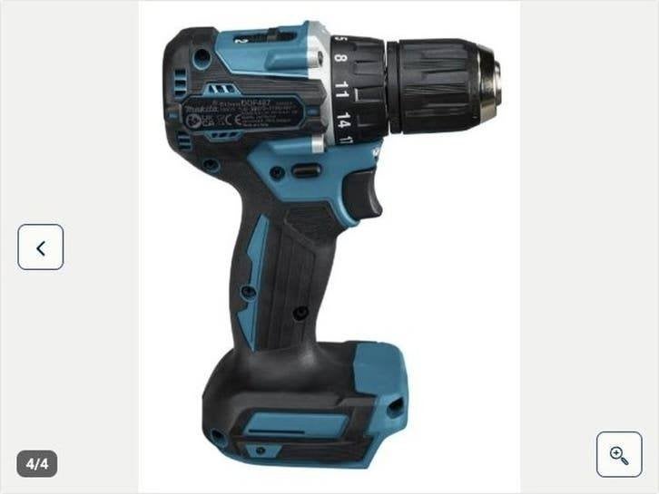 Makita DDF487Z borstelloze boormachine 18V - Nieuw, Variabele snelheid, Nieuw, Ophalen of Verzenden, Boor- en Schroefmachine
