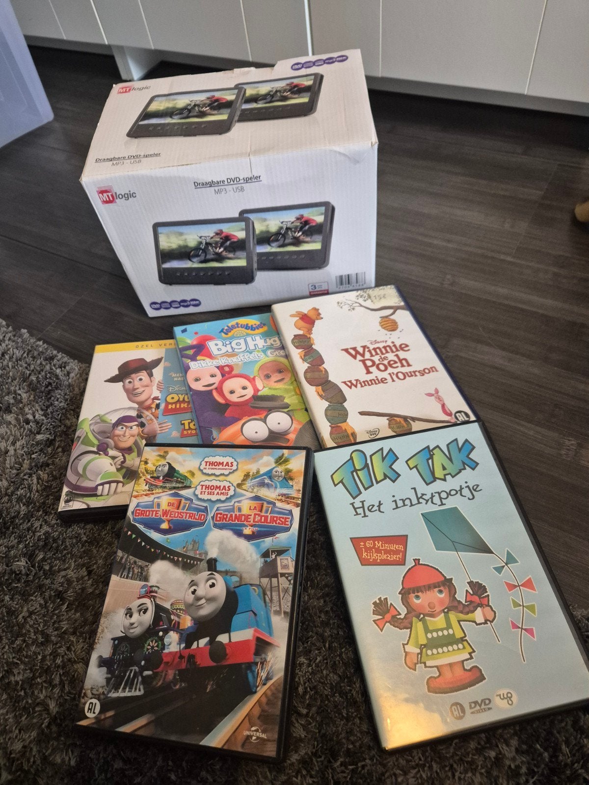 Dvd speler voor de auto, Cd's en Dvd's, VHS | Kinderen en Jeugd, Ophalen