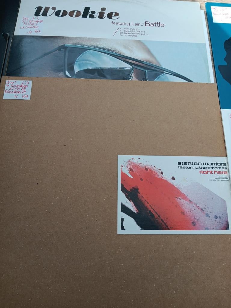PRIJSVERLAGING - LOT 4 vinyls voor €35 + VERZENDING, Cd's en Dvd's, Vinyl | Dance en House, Overige genres, Inclusief binnenhoes