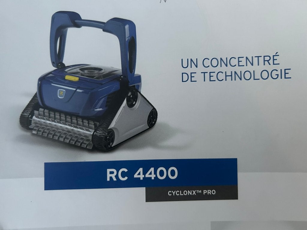 Robot piscine Zodiac RC 4400 CyclonX TM Pro, Enlèvement, Utilisé