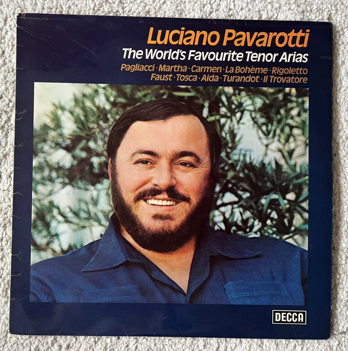 Lp Luciano Pavarotti, Ophalen of Verzenden, Gebruikt, LP
