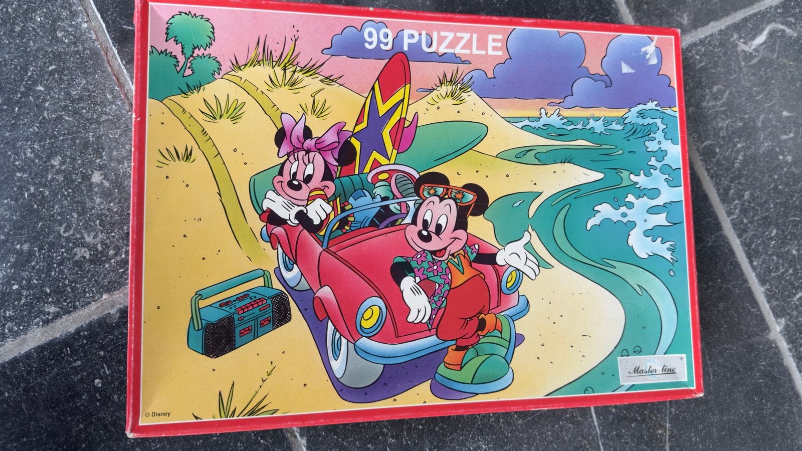 Puzzel oldschool, Enlèvement, Comme neuf