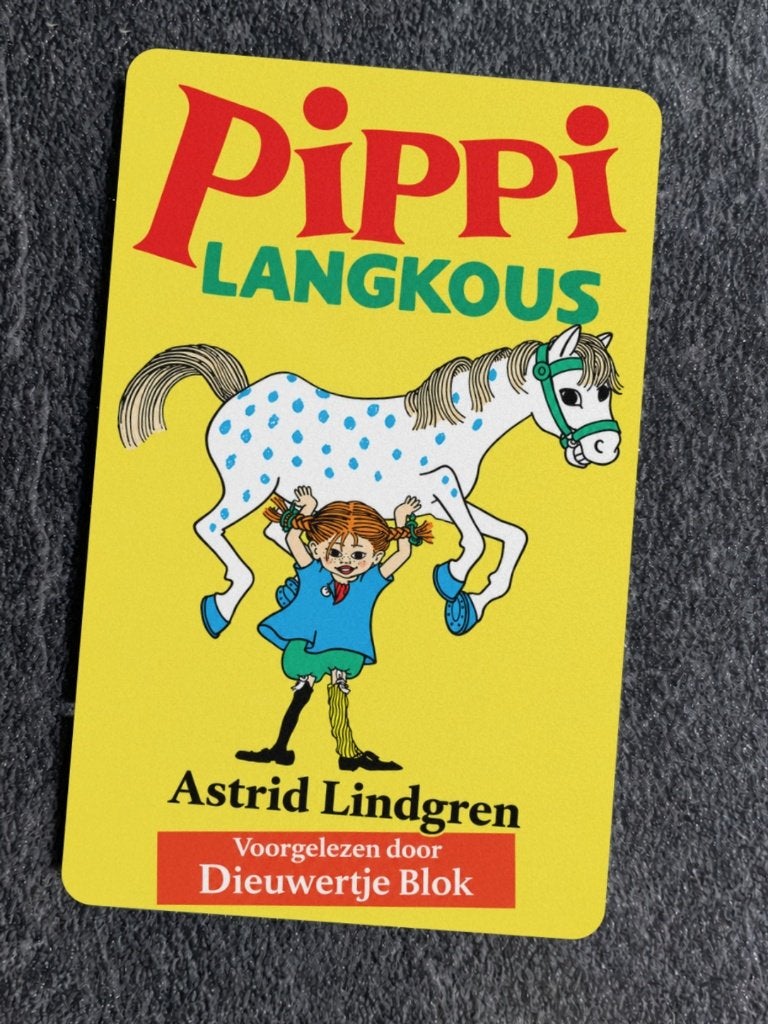 Yoto kaart - Pippi Langkous | Dieuwertje Blok, Ophalen of Verzenden, Nieuw, Taal en Lezen, Met geluid
