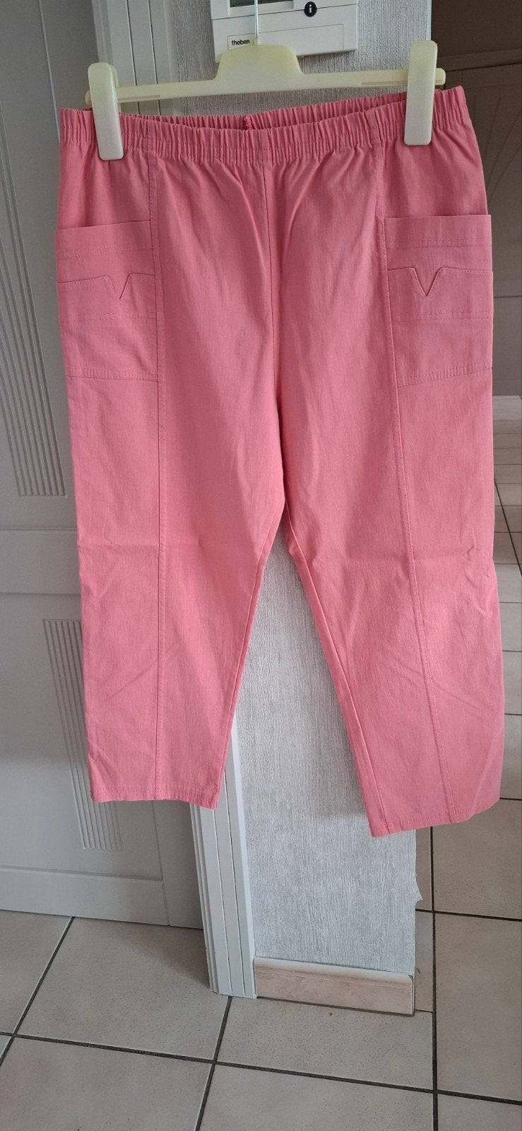 roze 7/8 broek dames mt XL, Enlèvement ou Envoi, Rose