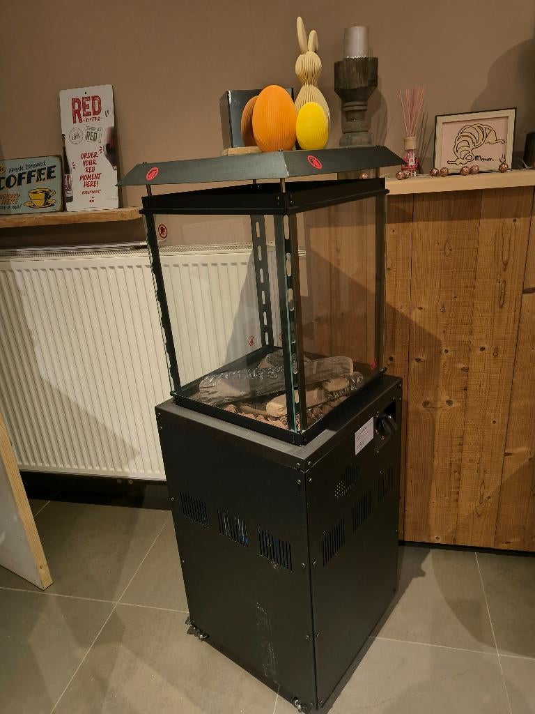 Terrasverwarmer, Ophalen, Zo goed als nieuw, Gas, Draaibaar
