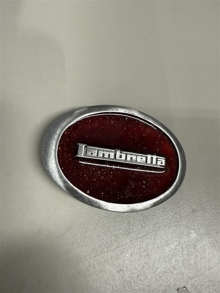 Lambretta metalen riemgesp, Ophalen of Verzenden, Zo goed als nieuw