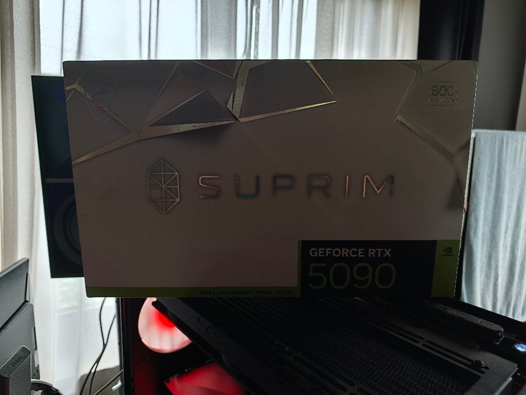 RTX 5090 Suprim SOC, Ophalen of Verzenden, Zo goed als nieuw