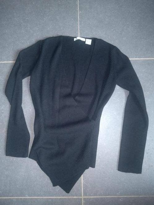 zwarte pull-cache-coeur-med.+ prachtige trui Chine Coll., Kleding | Dames, Ophalen of Verzenden, Zo goed als nieuw, Maat 38/40 (M)