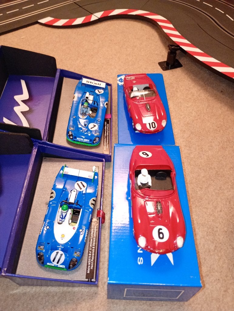UW KEUZE: Scalextric MMK Ferrari LMM MATRA 24h Le Mans, Kinderen en Baby's, Speelgoed | Racebanen, Overige merken, Racebaan, Ophalen of Verzenden