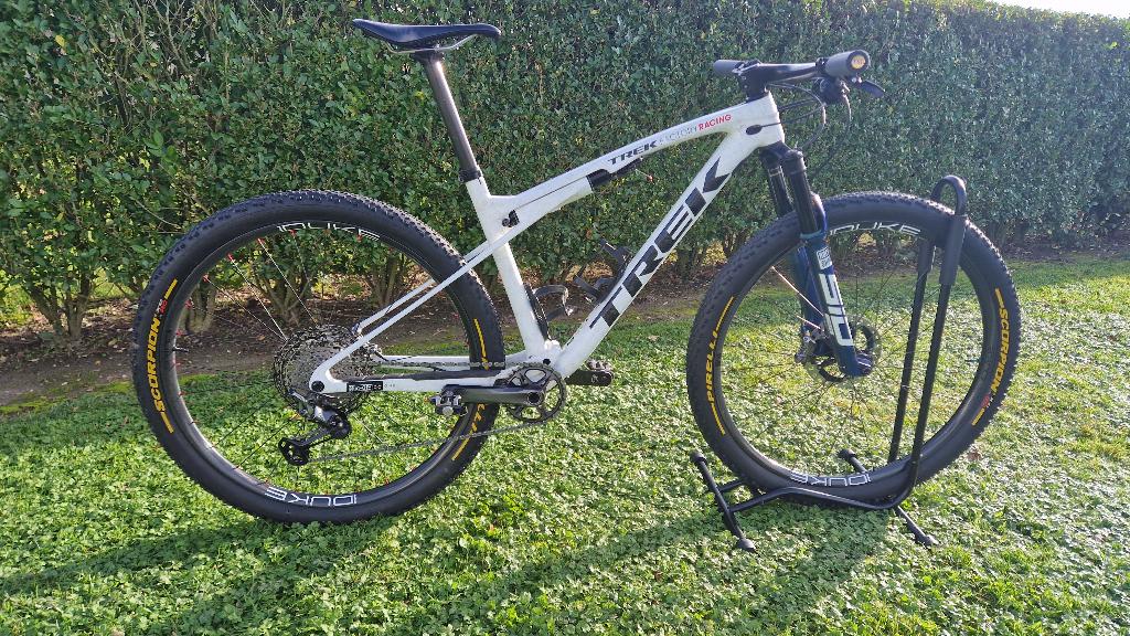 Trek supercaliber 9.9 SLR en xtr, Vélos & Vélomoteurs, Comme neuf, Enlèvement, Frein à disque, Trek