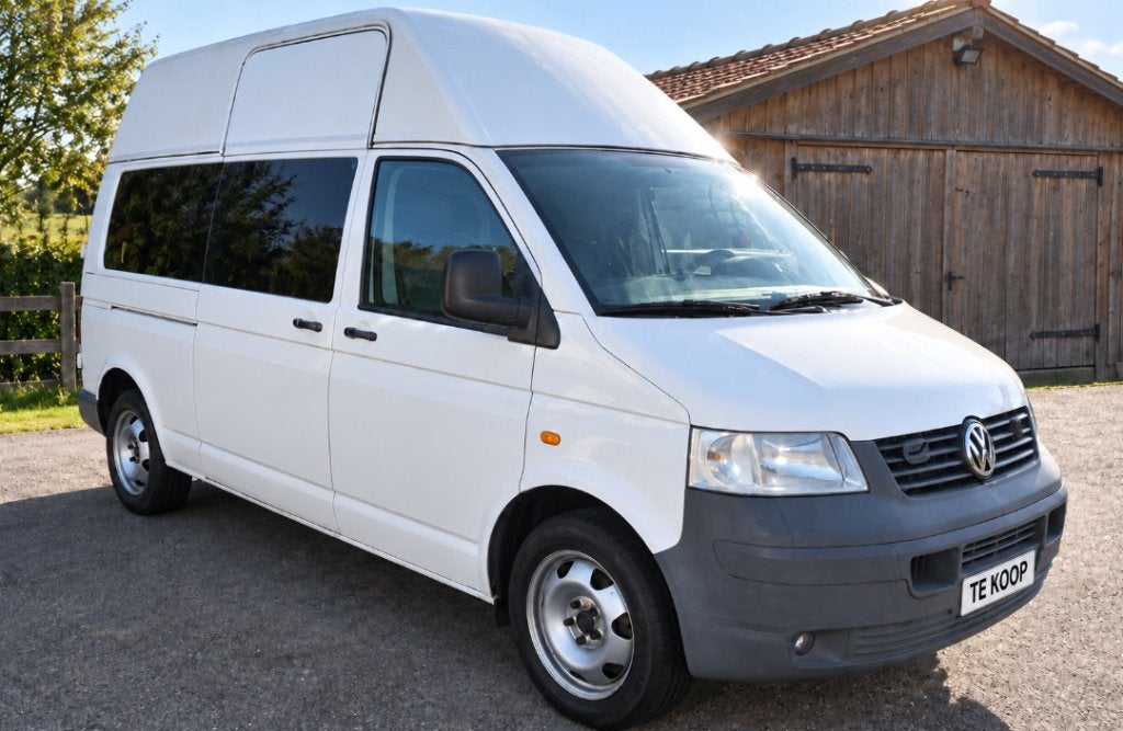 VW Transporter T5 2.5 TDI. 90.000 km, Auto's, 174 kW, Volkswagen, Wit, Particulier