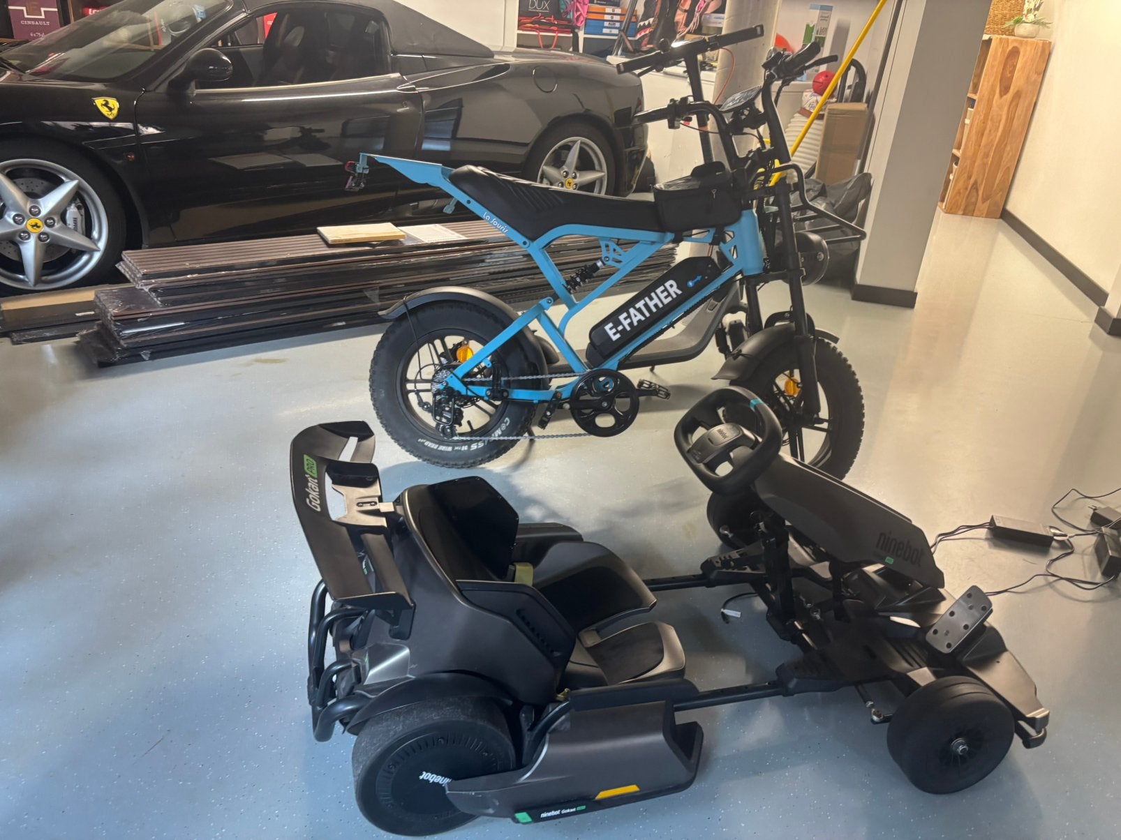 Ninebot e 2 pro ninebot 2 pro fatbike v20 mini pro, Fietsen en Brommers, Ophalen of Verzenden, Zo goed als nieuw
