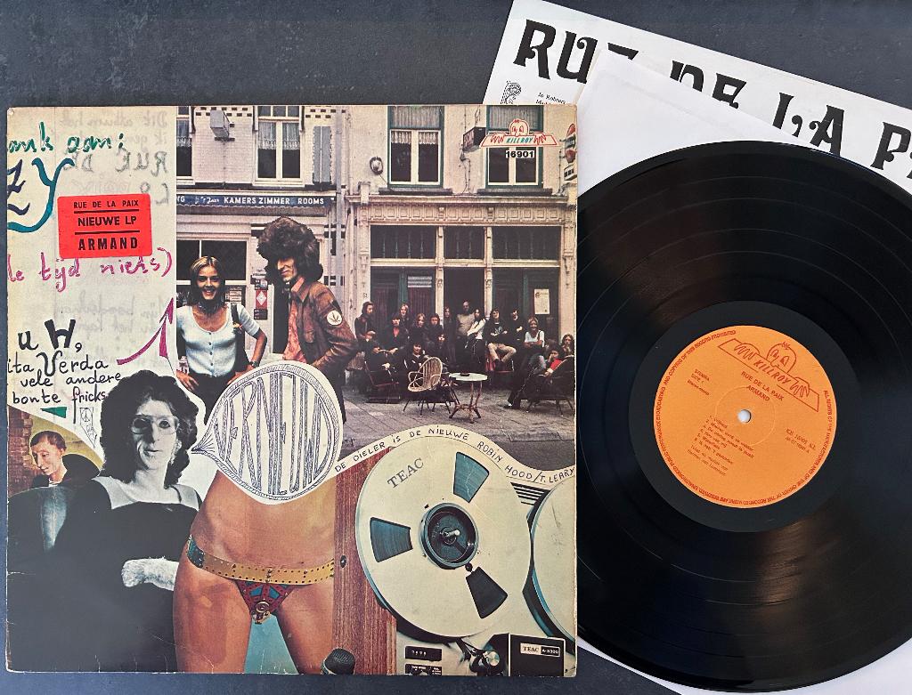ARMAND - Rue de la Paix ( LP ), CD & DVD, Vinyles | Néerlandophone, Utilisé, Rock, 12 pouces, Envoi