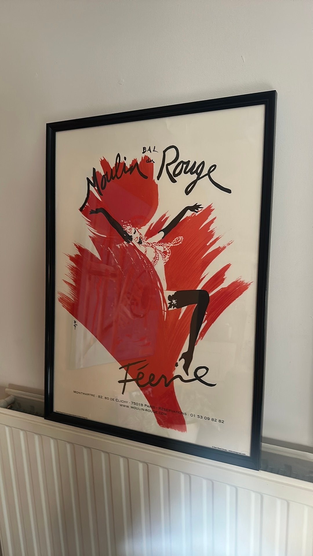 Poster mouilin rouge feerie, Antiquités & Art, Art | Dessins & Photographie, Enlèvement, Affiche, Impression/reproduction, Encadré