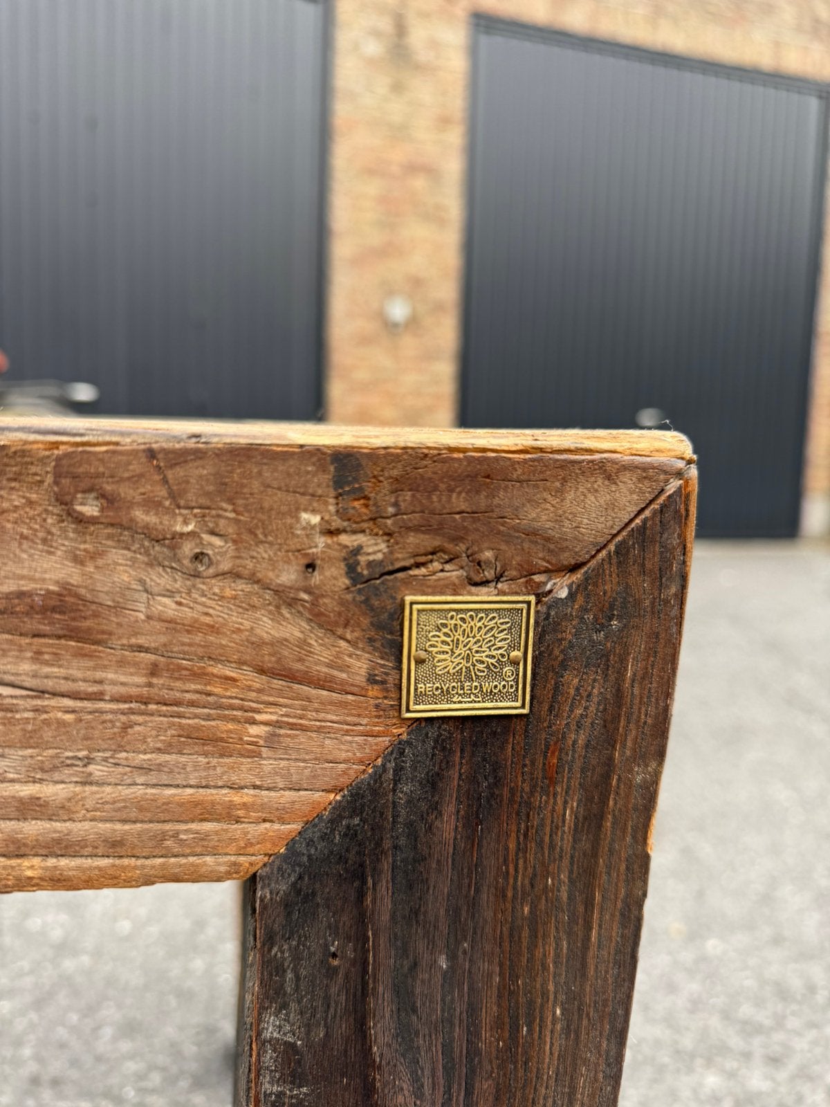 Salontafel massief Olm + bijzettafel, 100 à 150 cm, 100 à 150 cm, Enlèvement, Autres essences de bois