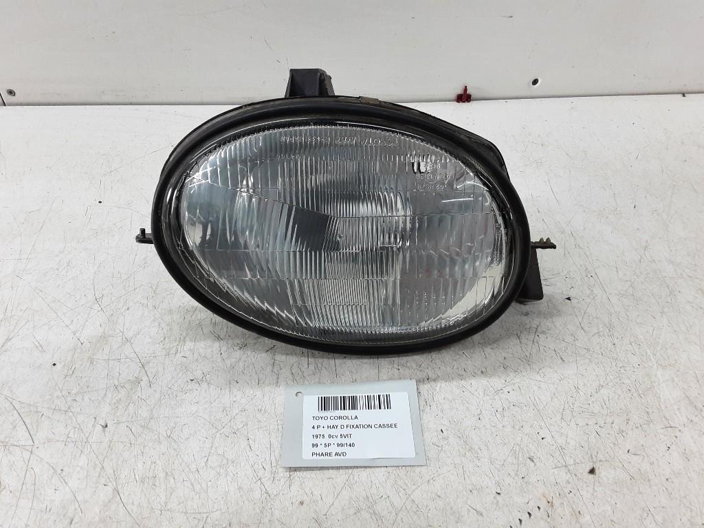 KOPLAMP RECHTS Toyota Corolla (E11) (01-1997/08-2001), Auto-onderdelen, Gebruikt, Mevr. I. Hauben, Toyota, Rue de l'Espoir 34 34
4030  GRIVEGNÉE, BE