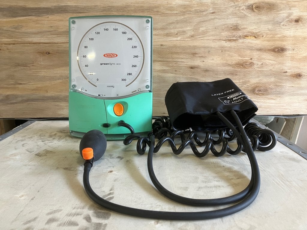 Automatische bloeddrukmeter Accoson Green light 300, Diversen, Verpleegmiddelen, Niet ingevuld, Gebruikt, Niet ingevuld, Ophalen of Verzenden