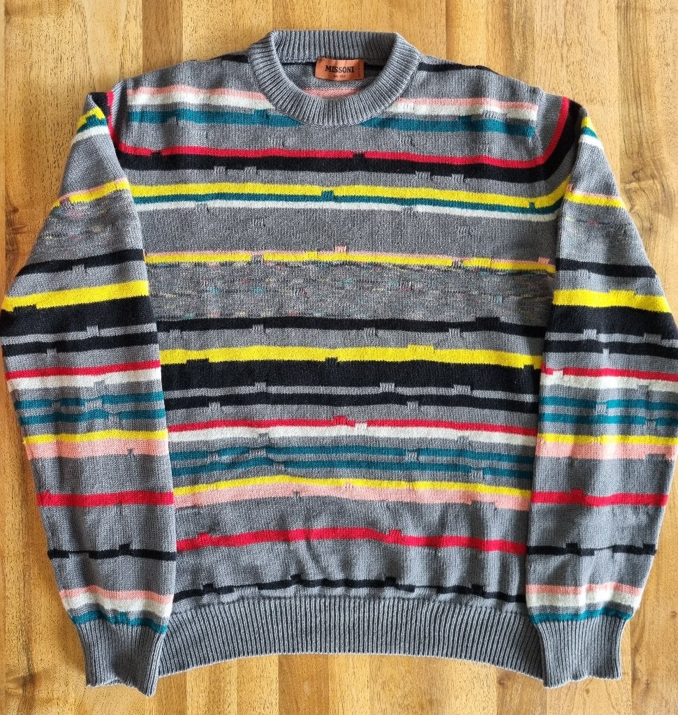 Missoni cashmere kasjmier trui, Kleding | Heren, Maat 52/54 (L), Meerkleurig, Ophalen of Verzenden, Zo goed als nieuw
