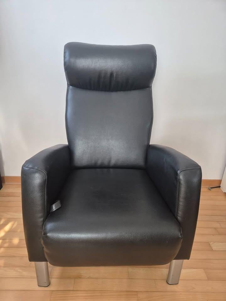 Deux fauteuil relax inclinables, Maison & Meubles, Fauteuils, Comme neuf, Synthétique, Métal, Enlèvement
