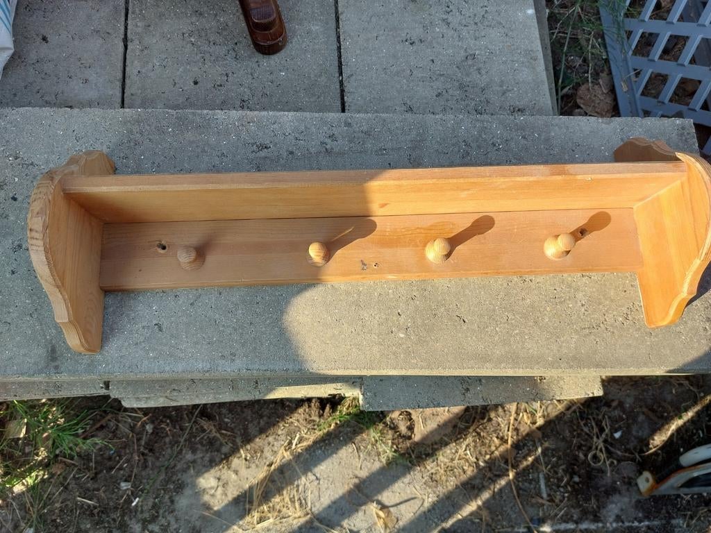 Porte-manteau en bois, Enlèvement, Comme neuf