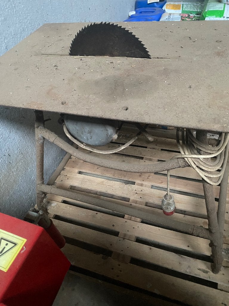Scie cirulaire sur table, Ophalen, Overige, Weidebouw