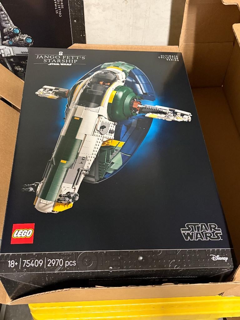 Lego Star Wars 75409 Jango Fett Firespray Slave ruimteschip, Ophalen, Star Wars, Nieuw, Complete set