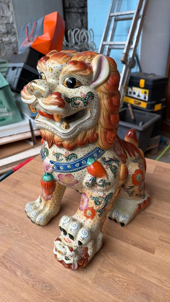 Posture dragon, Collections, Statues & Figurines, Enlèvement, Comme neuf