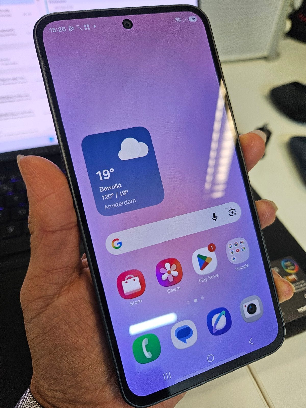 Samsung A37 met 1 jr garantie, 128GB, Telecommunicatie, Ophalen