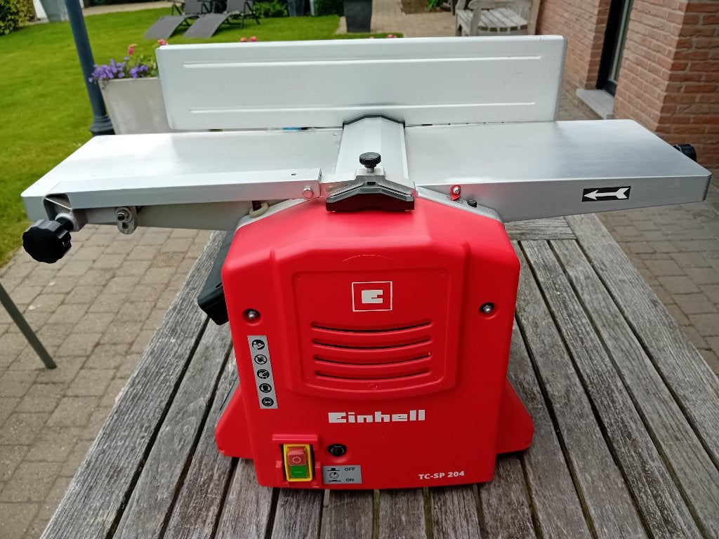 Einhell Schaafbank voor vlak-van dikte schaven., Bricolage & Construction, Raboteuses, Enlèvement, Comme neuf, Électrique